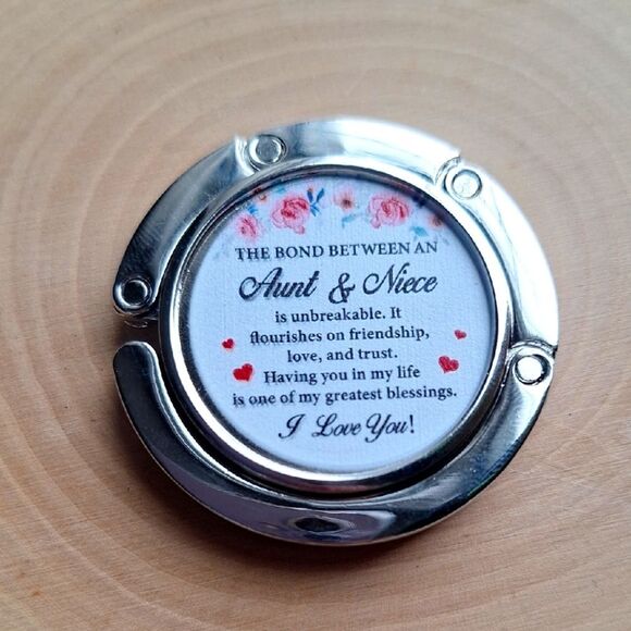 Metal Silver Purse Hook - Picture 1 of 4